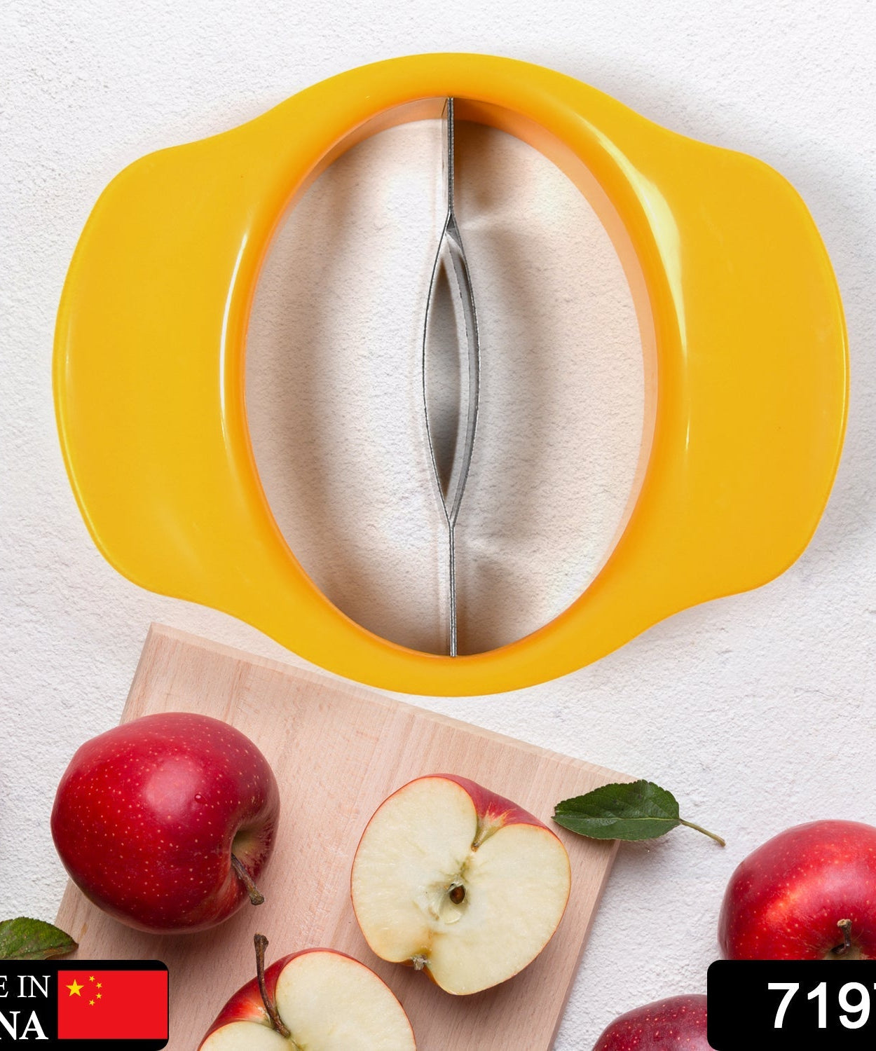Stainless steel mango cutter for quick and easy slicing