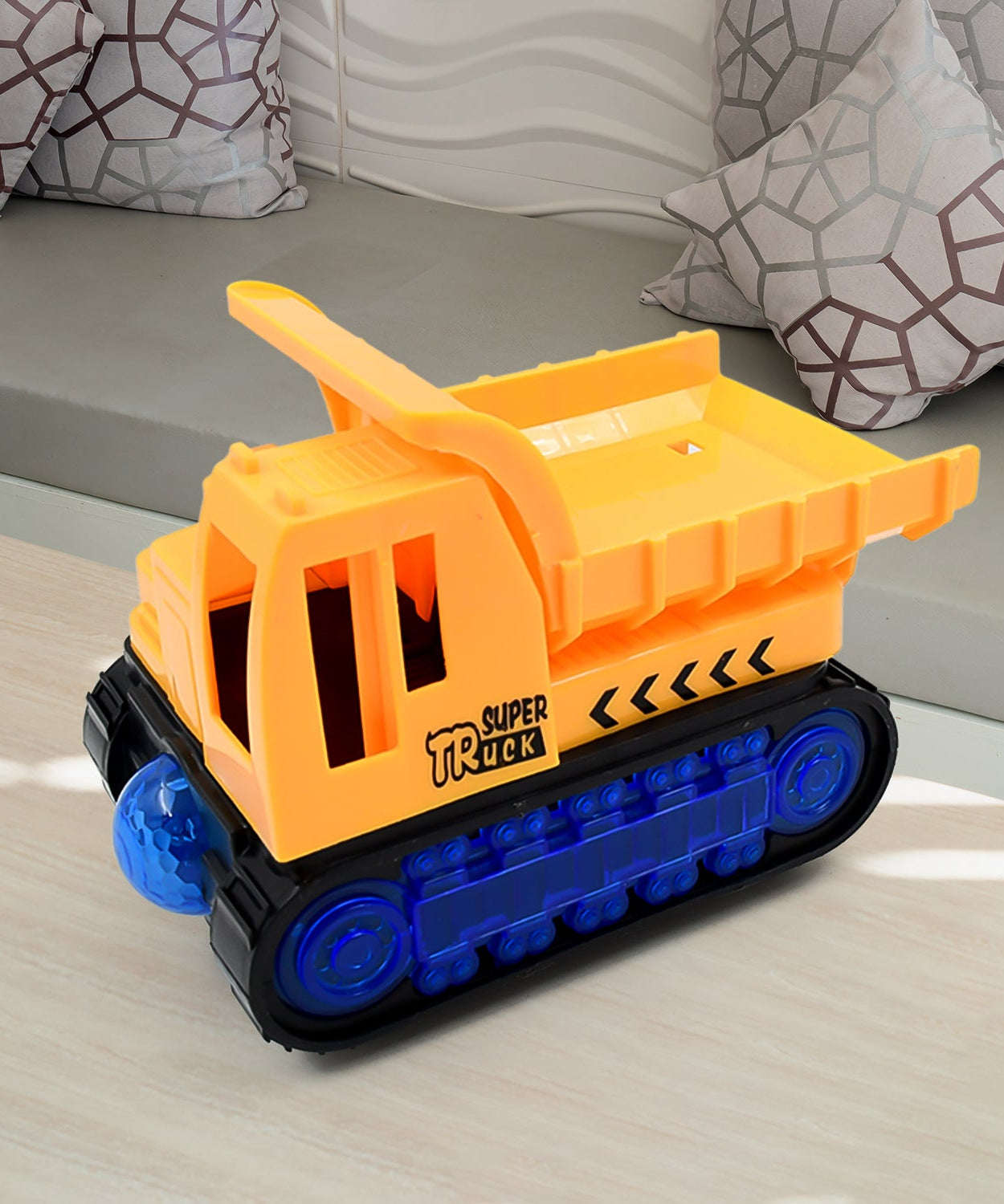 Engineering Vehicle Toys for Kids - Self-Driving Super Dump Truck Toy | Self-Driving Trucks, Engineering truck Electric Vehicle Toys boys birthday gift toys (1 Pc)