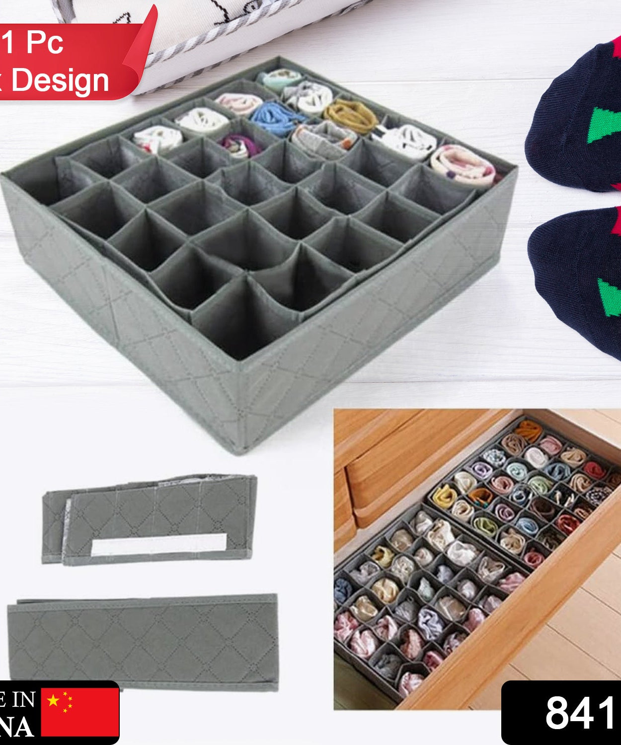 Removable tie and belt organizer for home use.
