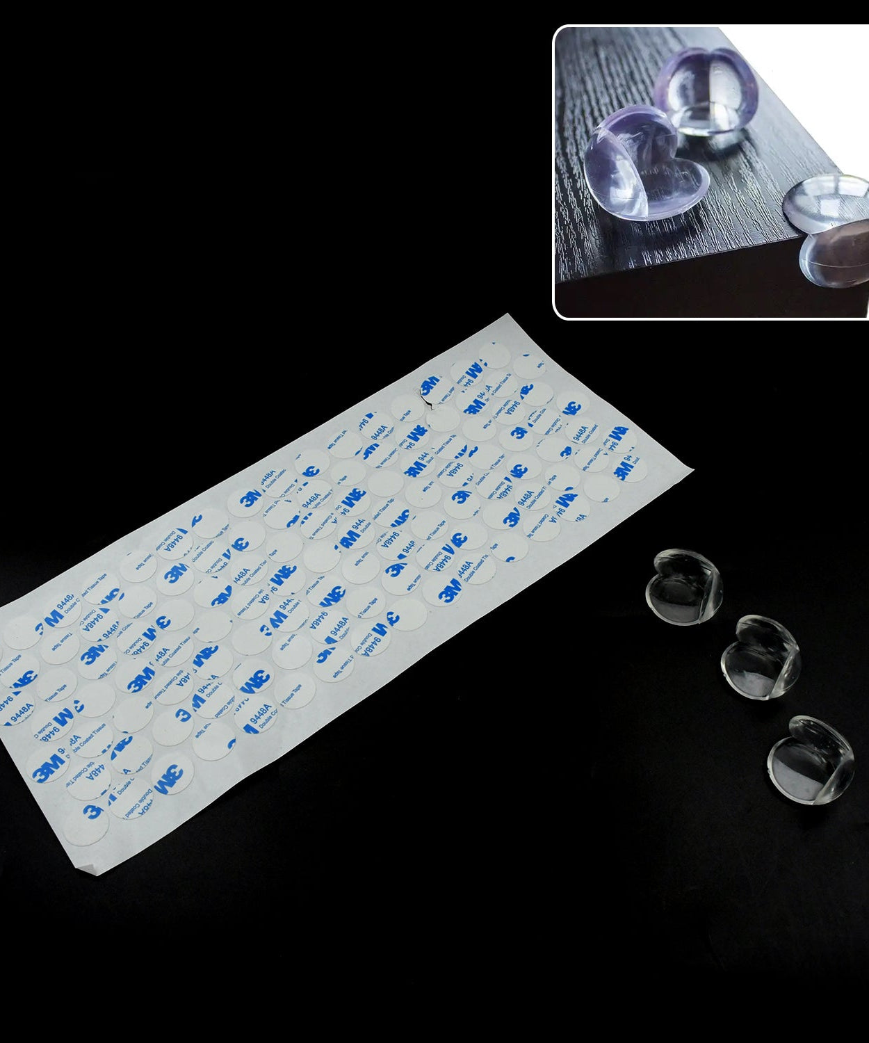 Corner protectors to prevent baby injuries