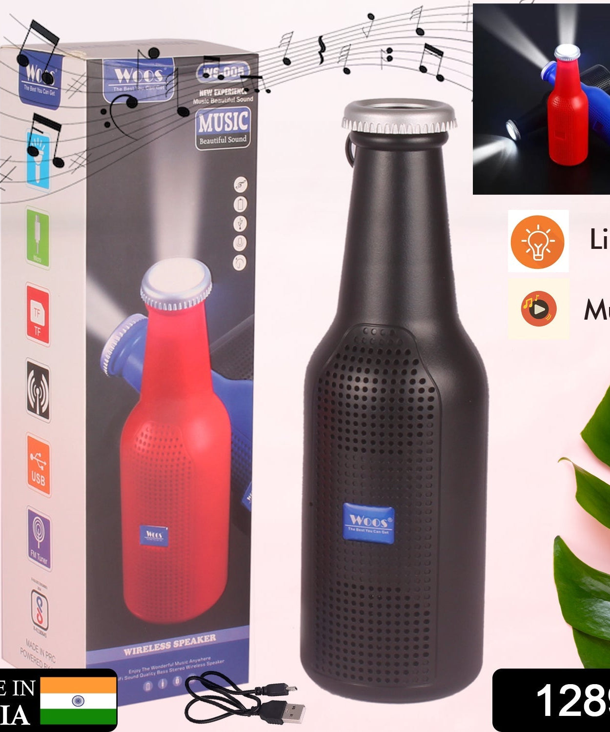 Bluetooth speaker front