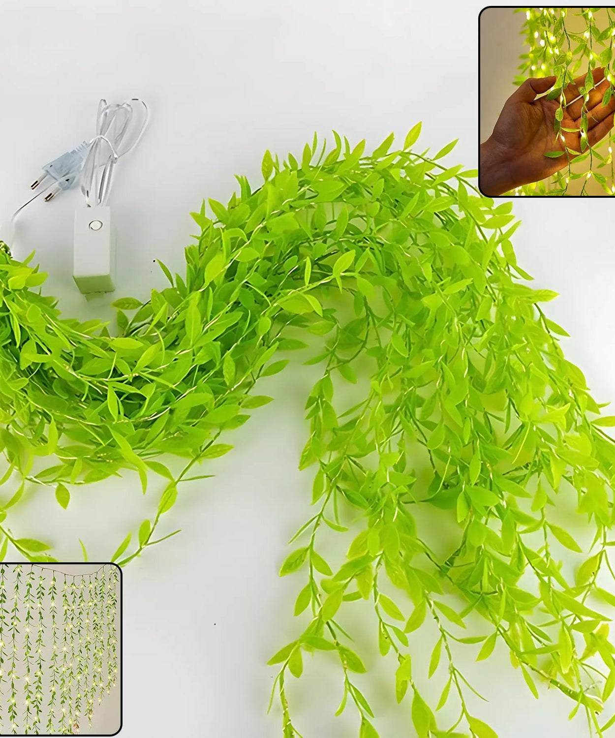 Artificial Leaf LED Garland Light