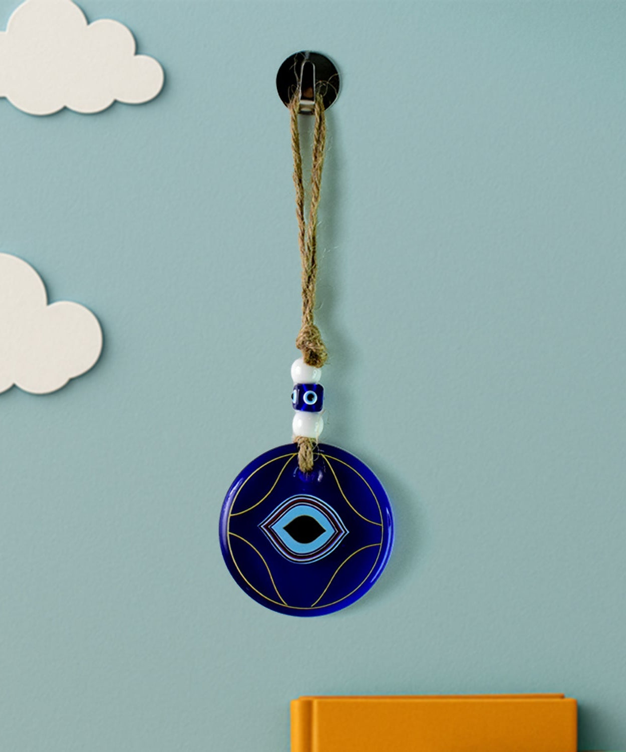 Traditional Evil Eye Wind Chime for Home Protection