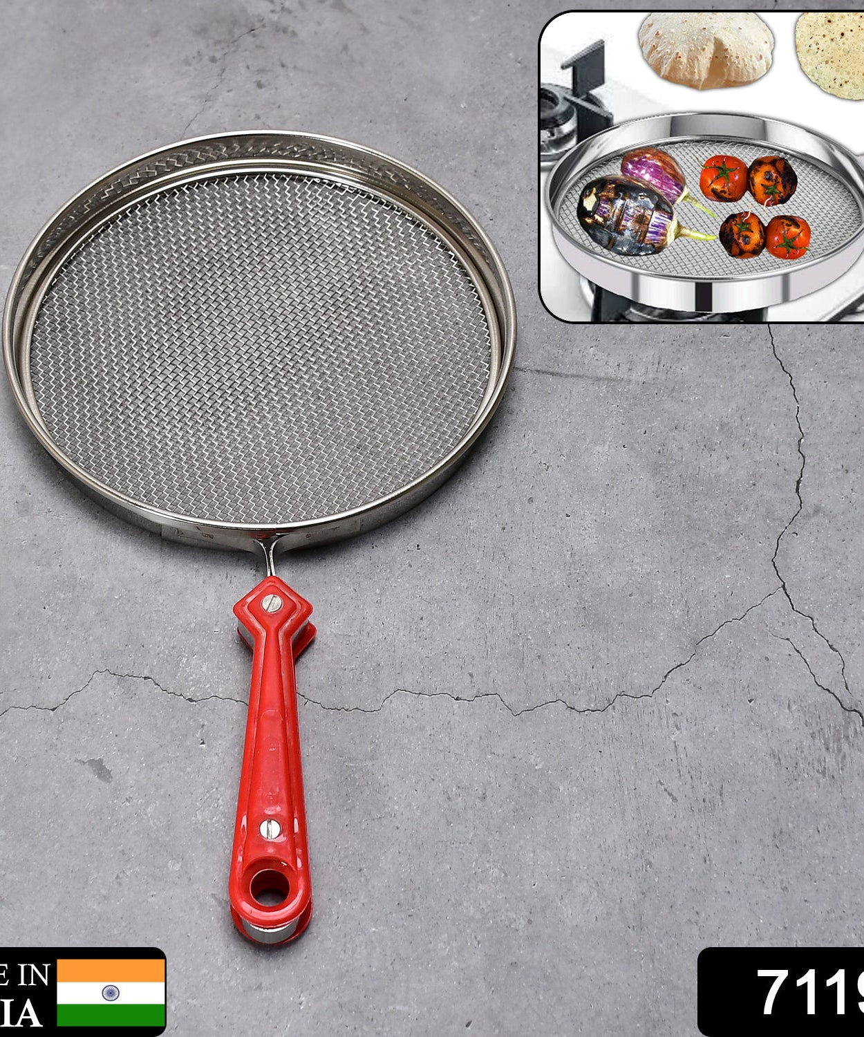 Roaster grill for papad