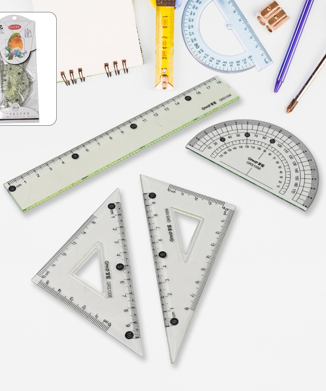 4-Piece Geometry Set