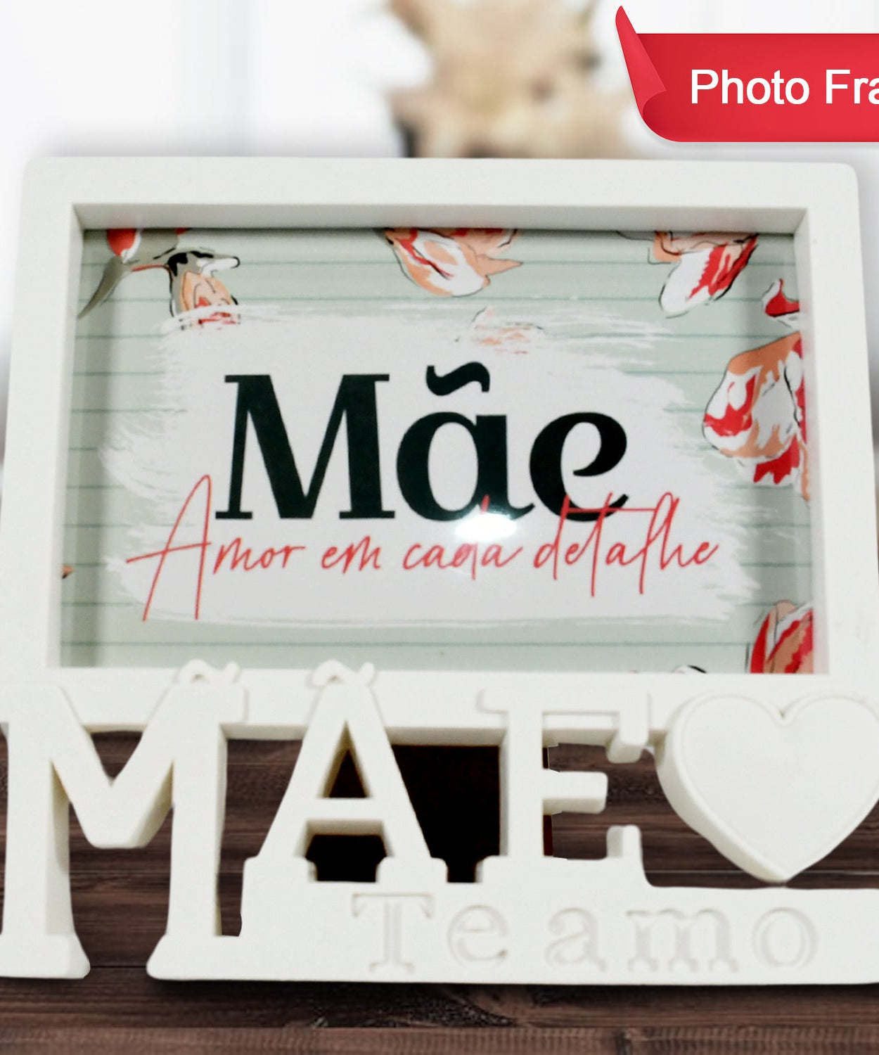 Photo Frame Holder, Picture Art Decoration Painting photo frame, Portrait Holder Especially For Decorate Your Living Room, Desk 10×15 Cm (1pc)