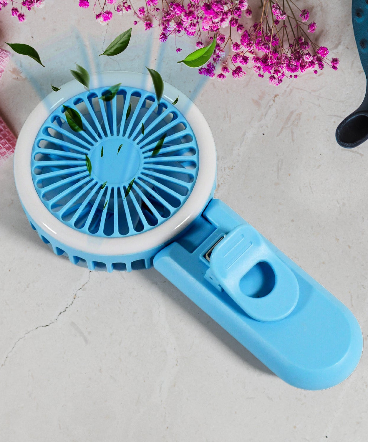 Clip Fan With Light, home, kitchen, Office Portable Fan, Rechargeable Fan