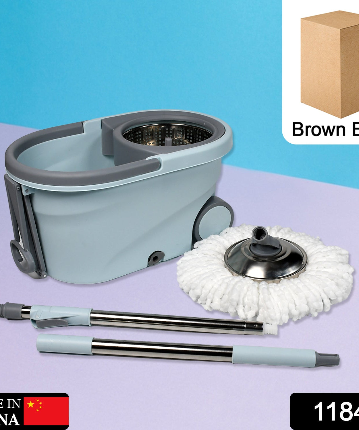 Floor Cleaning Spin Mop