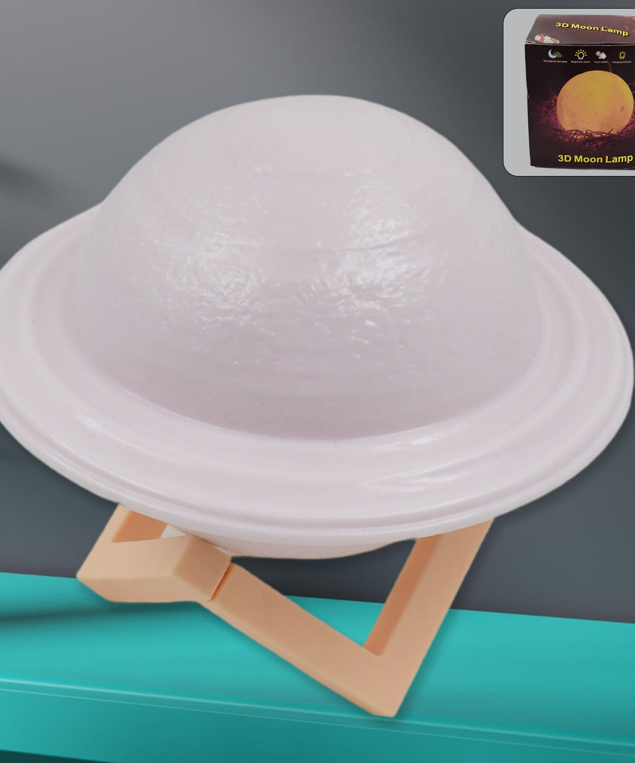 3D Saturn Lamp
