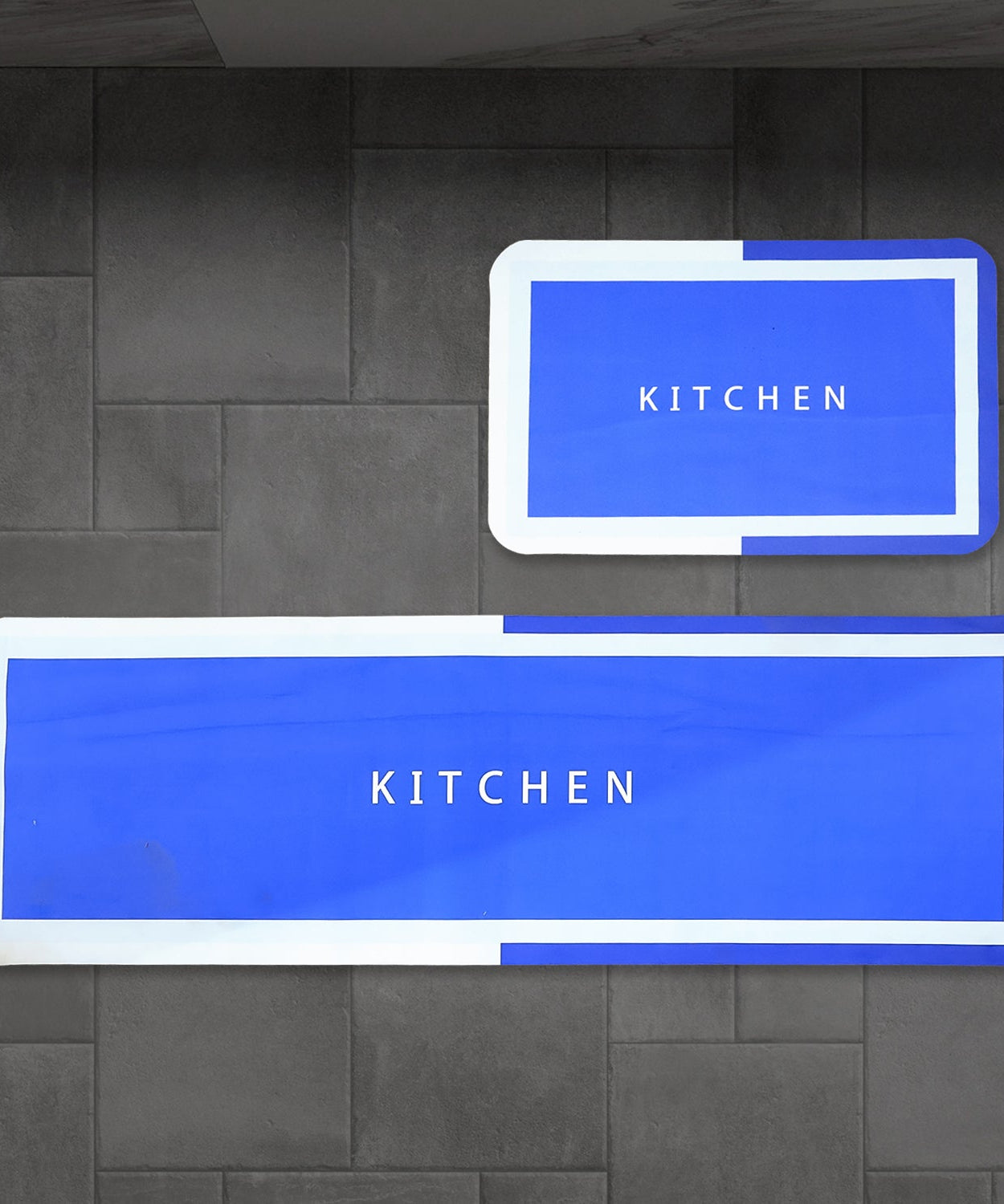 Premium Anti-Slip Kitchen Floor Mat  (1 Set)