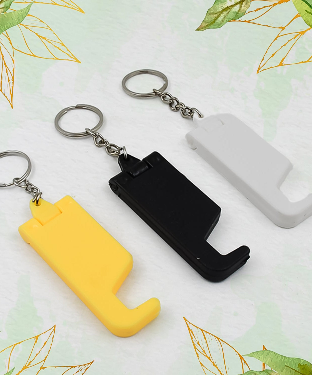 2 in 1 Plastic Keychain