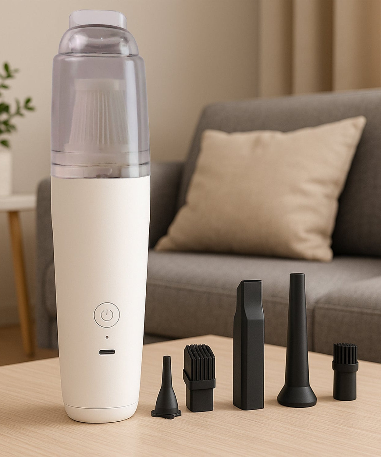 Mini Portable Cordless Vacuum Cleaner Set