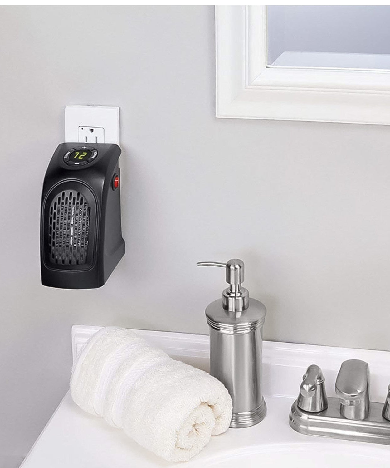 Electric Mini Handy Heater Plug-In Wall (400w)