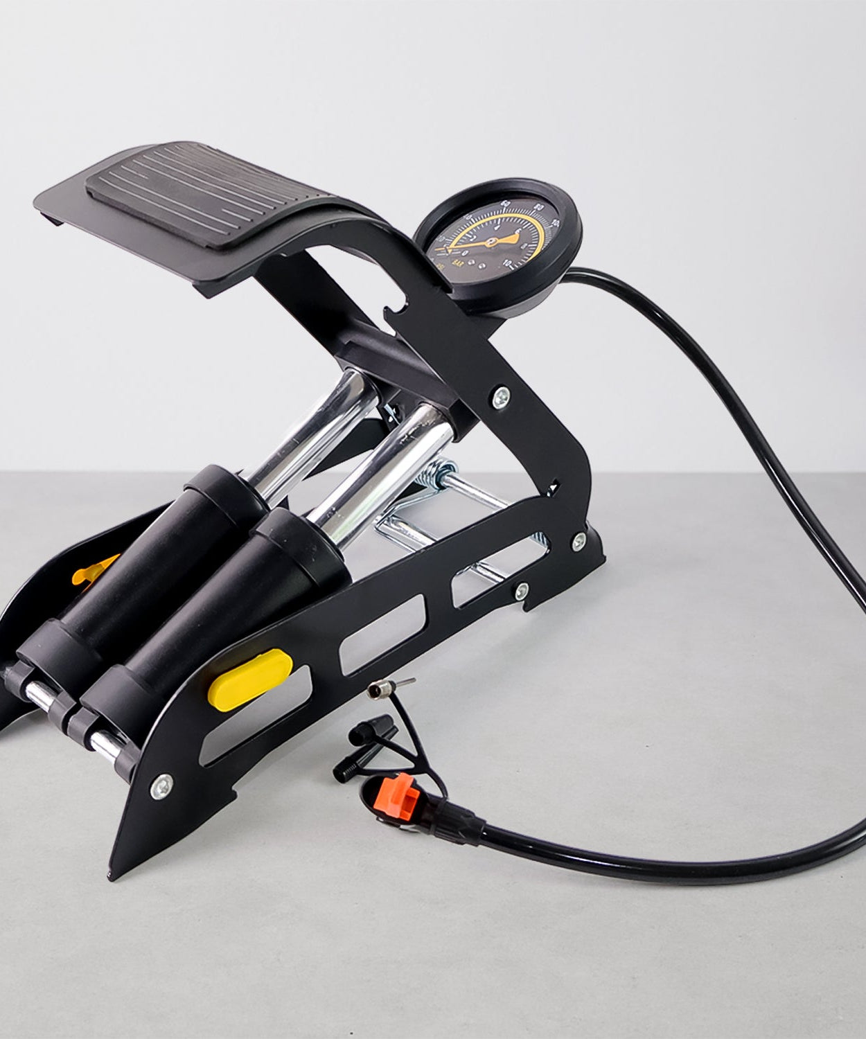 Portable High Pressure Foot Air Pump Compressor for Car and Bike