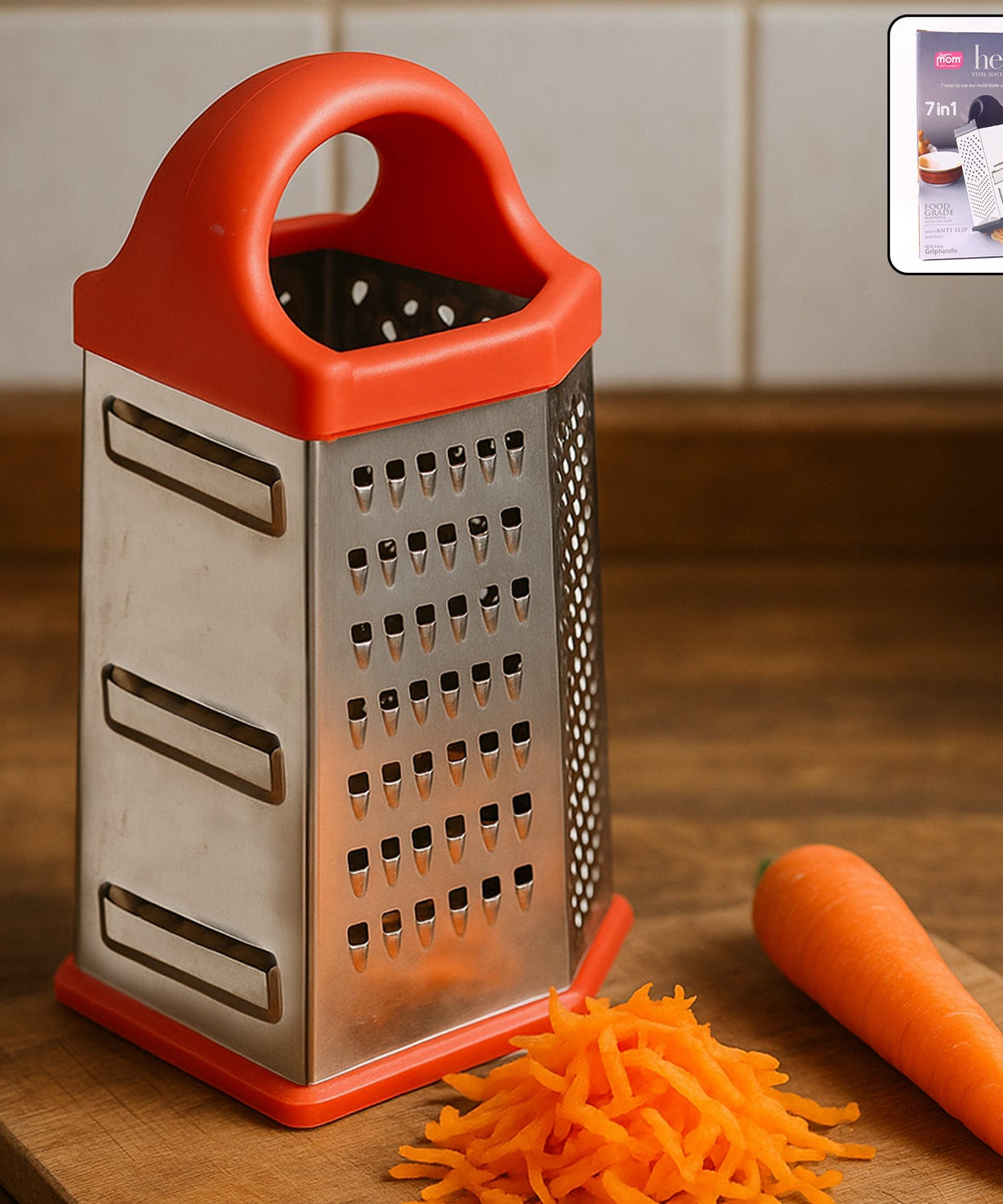 Multipurpose 7-Sided Grater