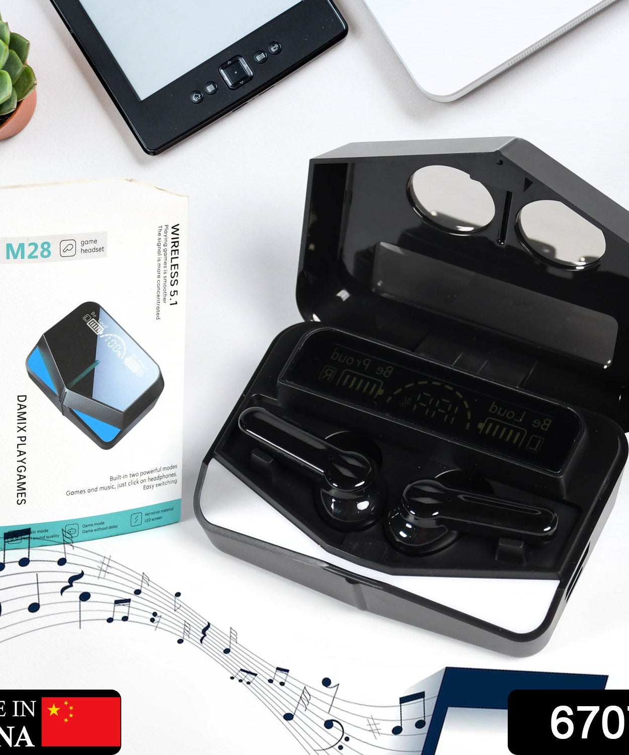 Earbuds with lighting for gaming