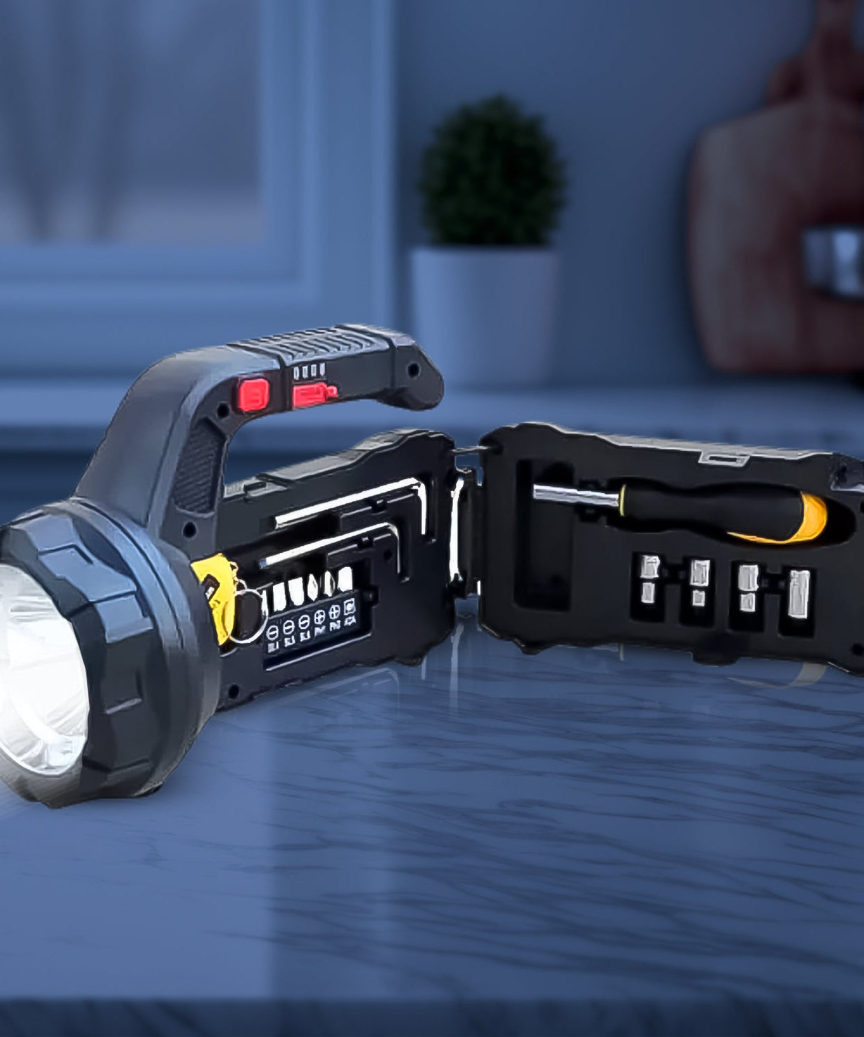 SOS Light With Tool Box