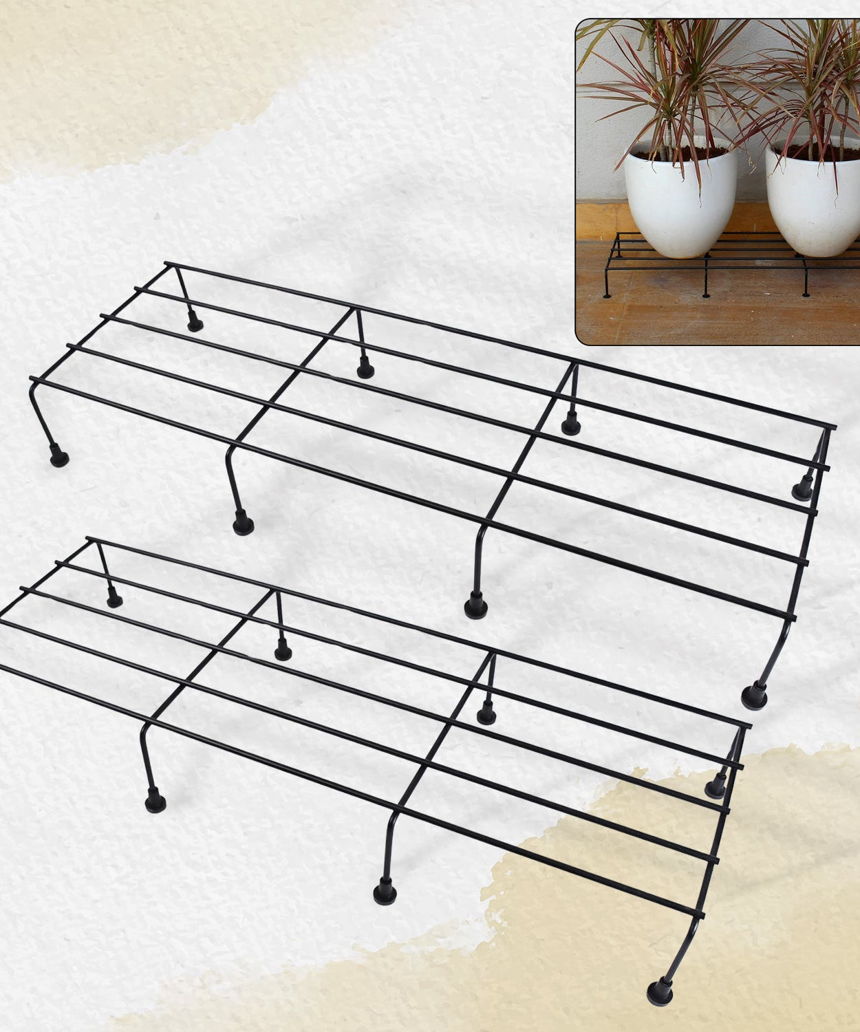 FloraFrame Balcony Rack