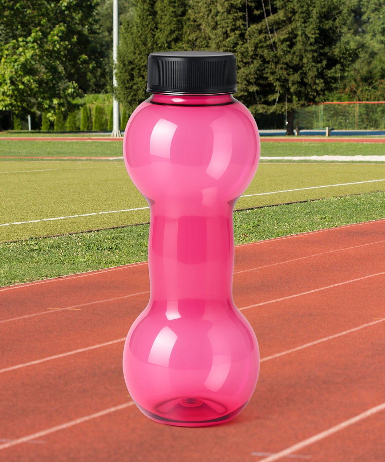 Plastic water Dumbbells Bottle