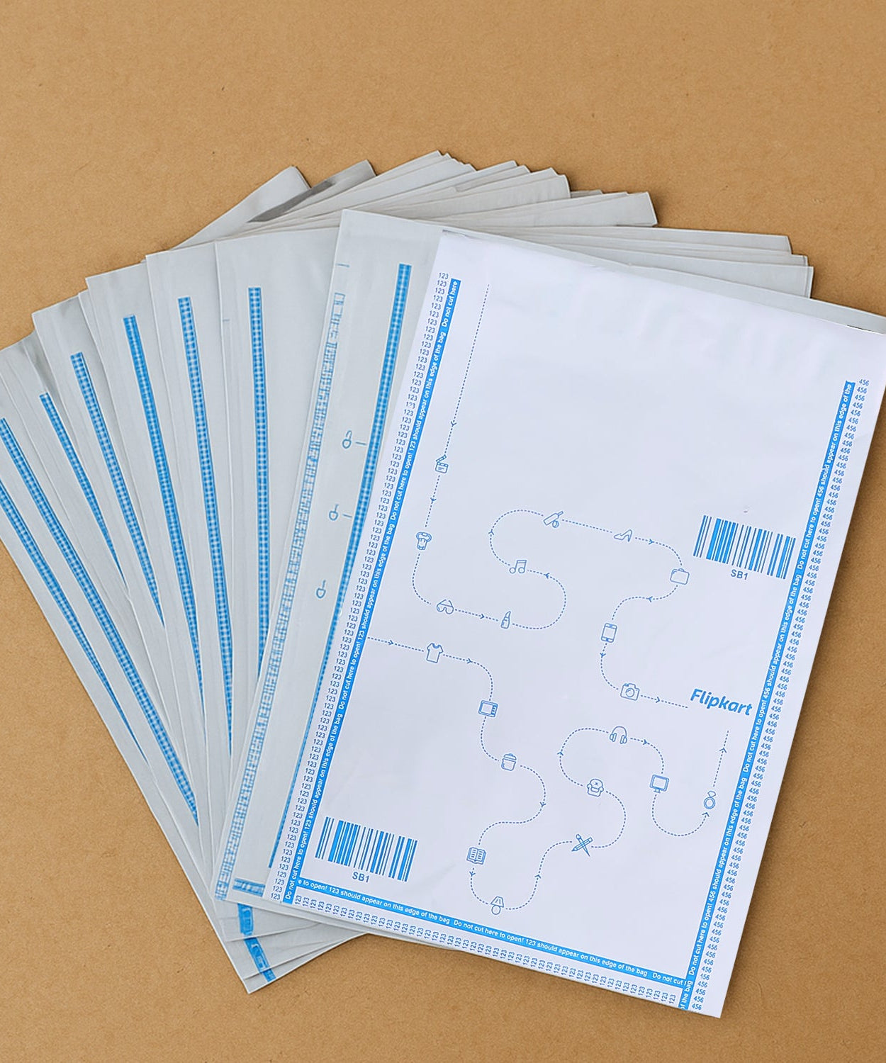 Flipkart Logo Medium Courier Packaging Bag