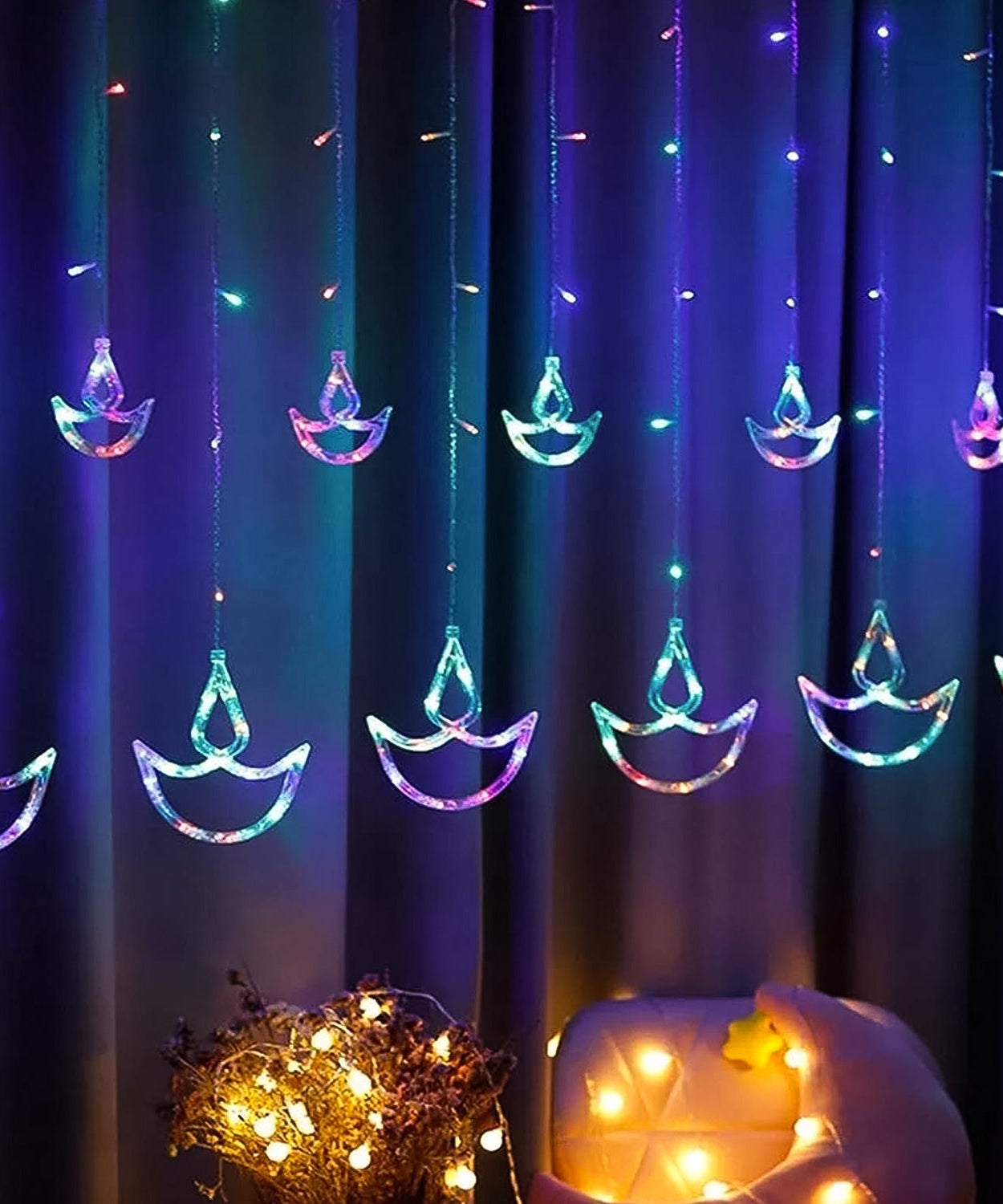 Multicolor diya series light