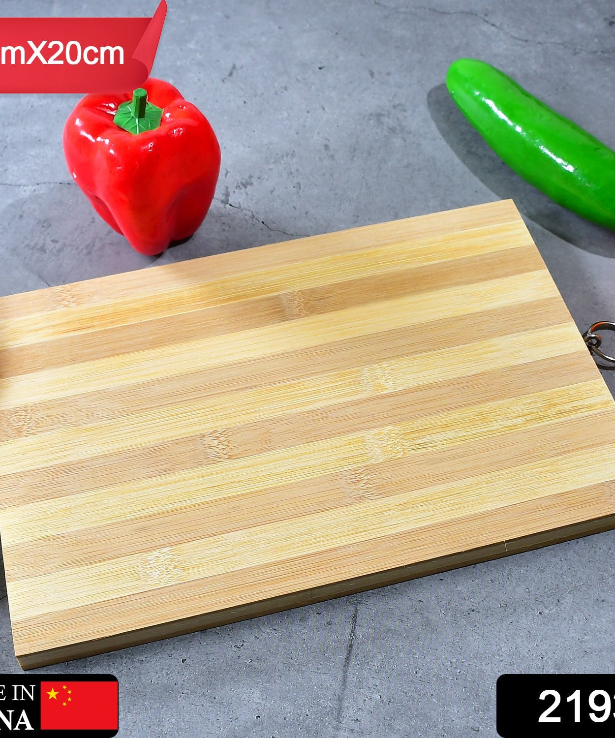 Wooden cutting board for kitchen