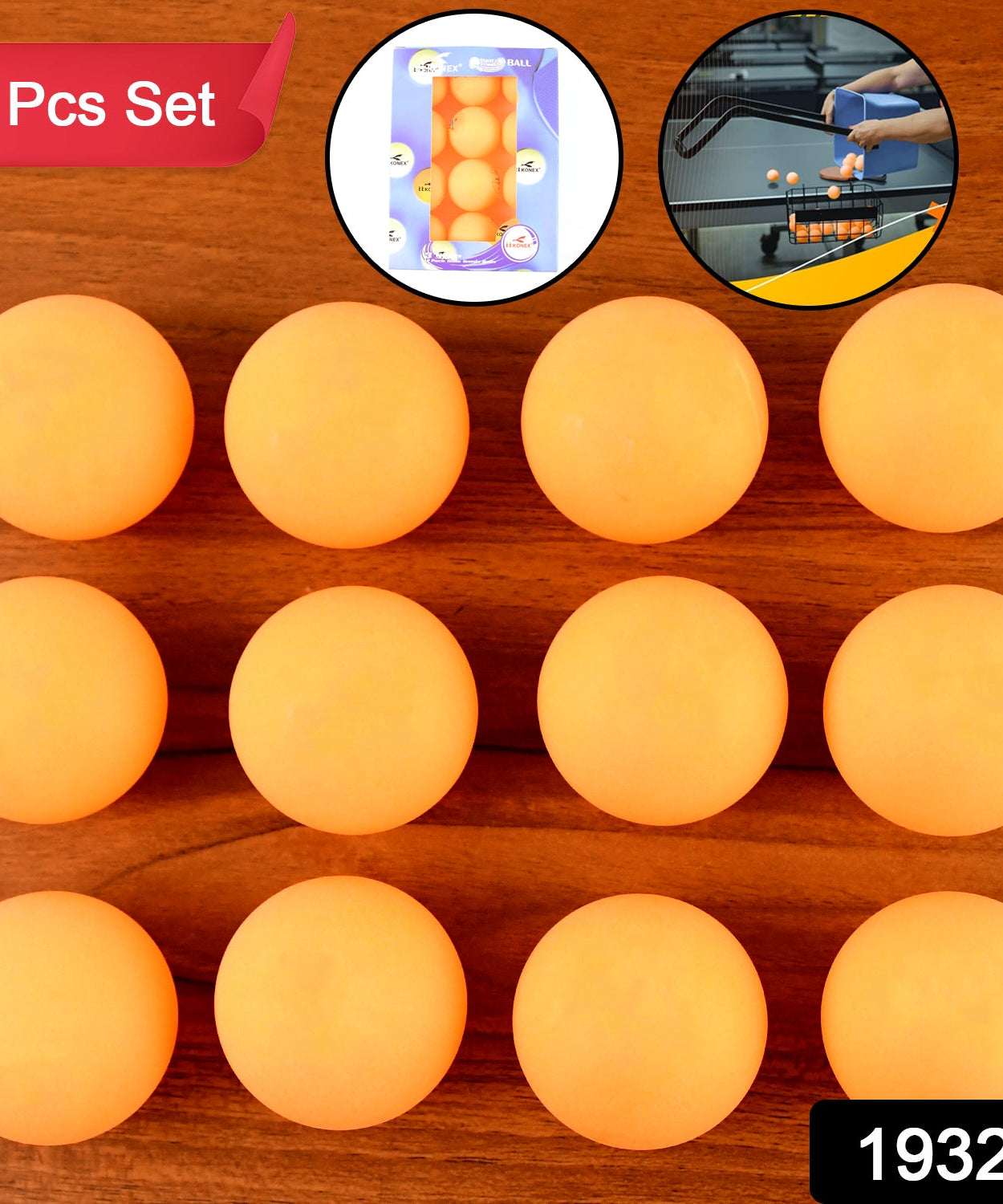 Star Seamless Table Tennis Balls (12 Pcs Set)