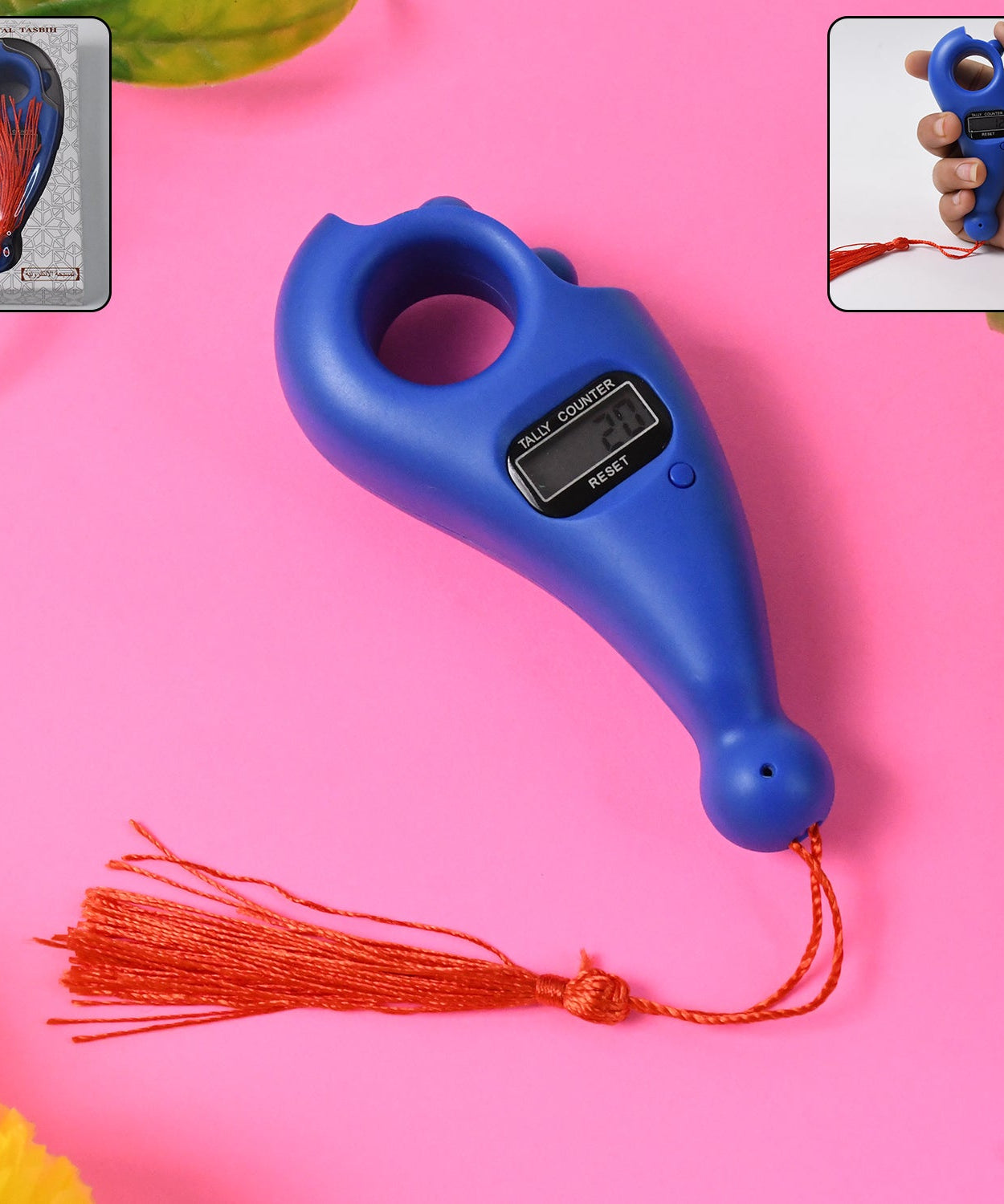 Digital Tasbih Tally Counter – Plastic Beads for Zikr/Naam Jaap