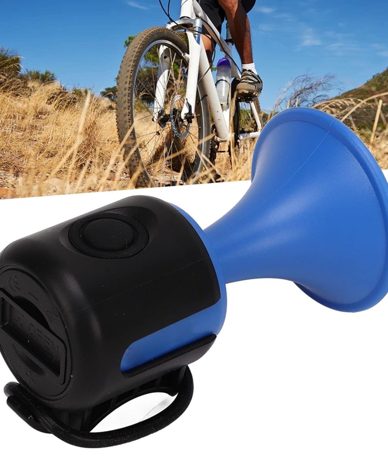 Loud 120dB Bicycle Air Horn – Waterproof Electric Bell with Long Battery Life