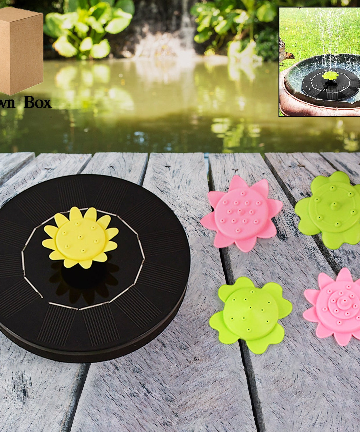 Solar Water Fountain Pump (1 Set)