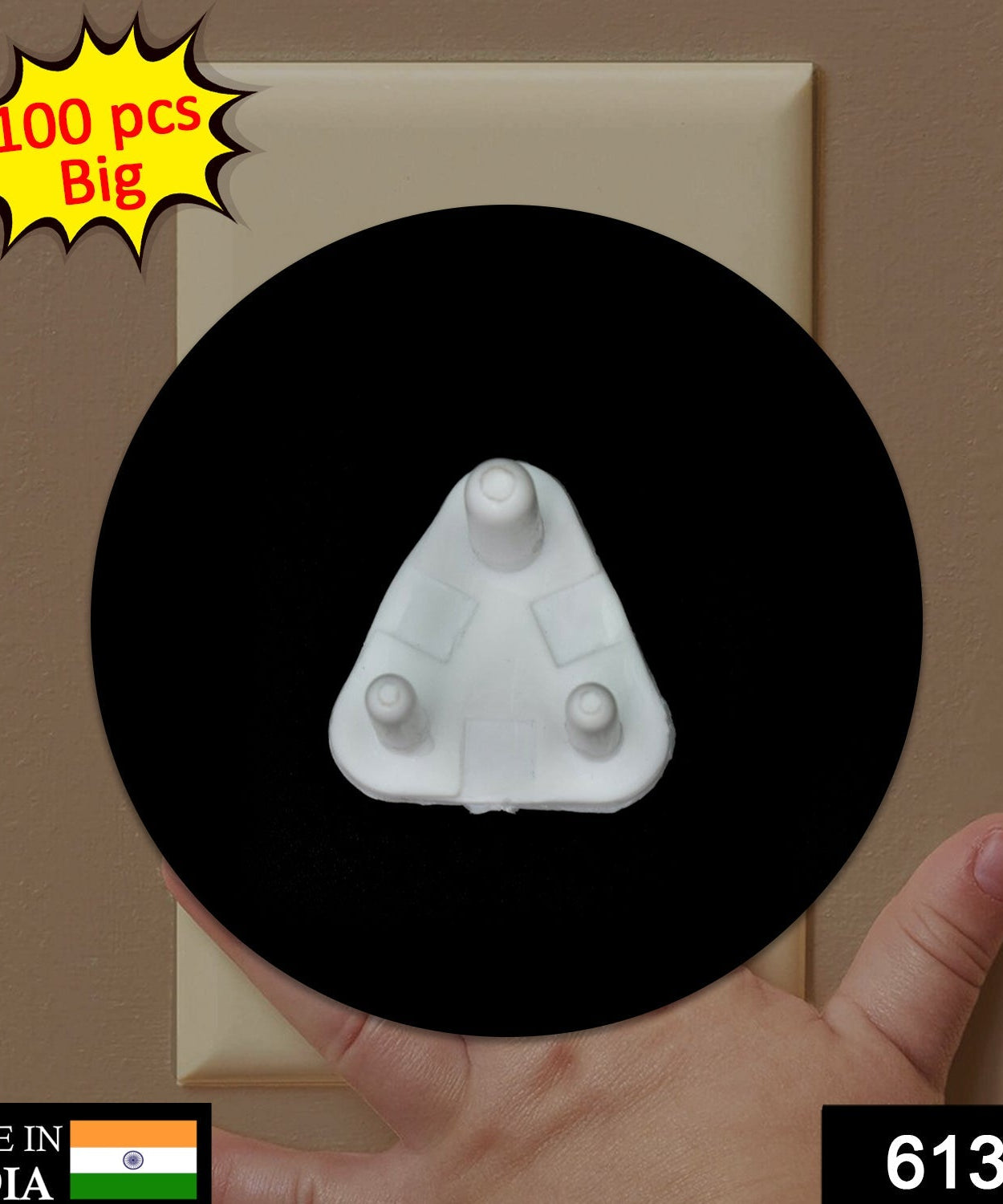 Electrical outlet plug protector for babies