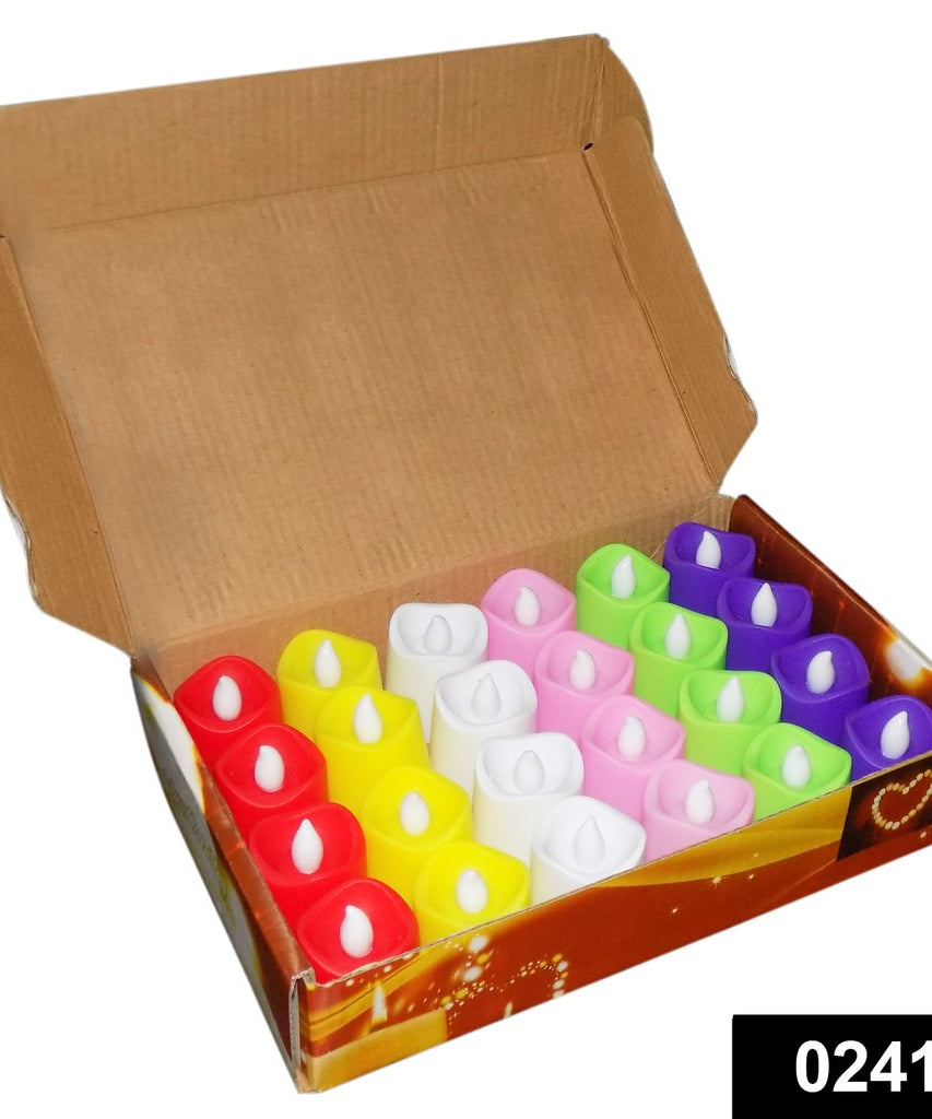 Decorative LED tealight candles