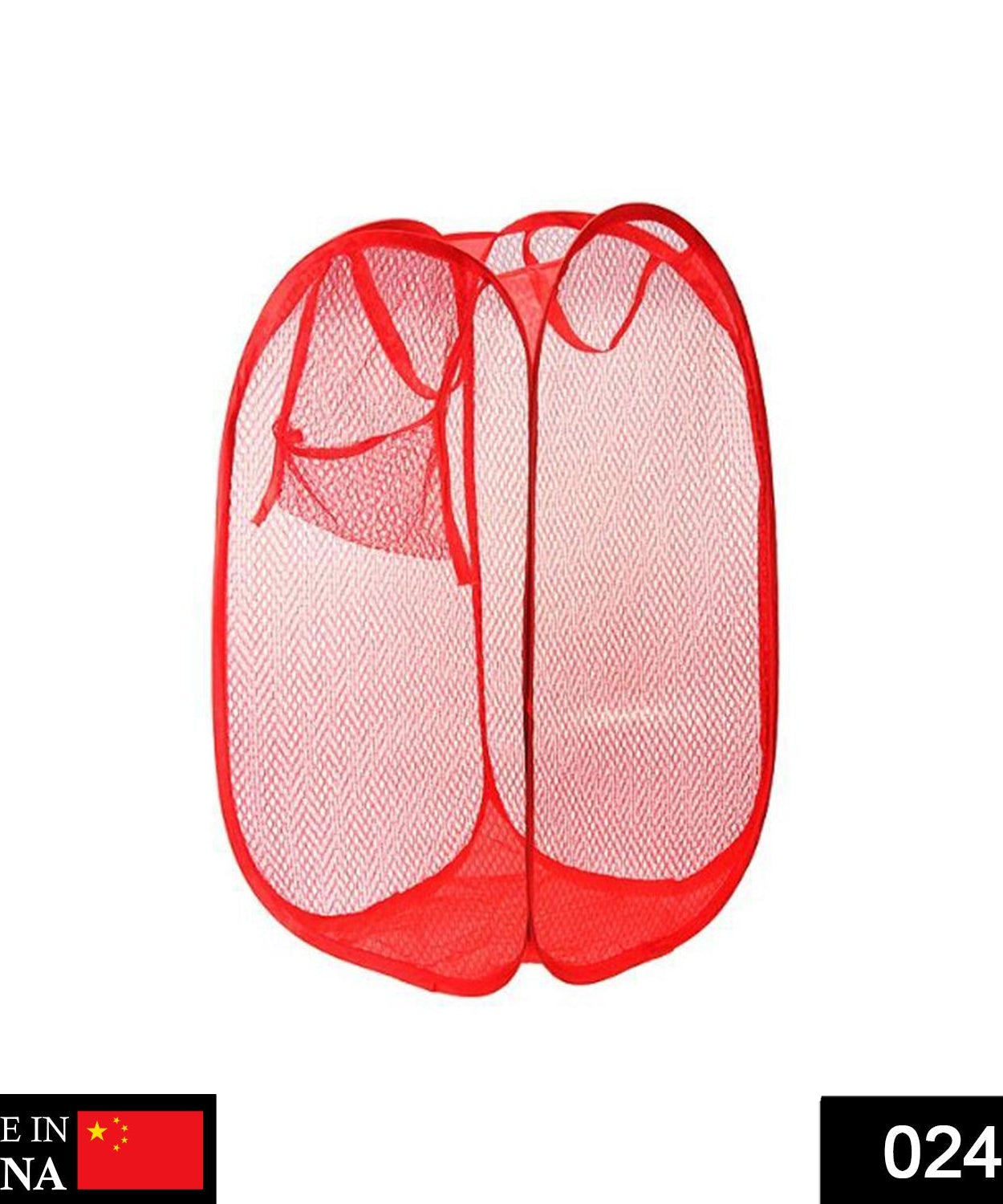 '-up mesh clothes basket