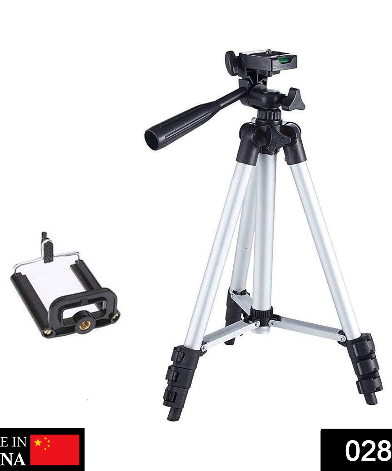 Tripod for camera and phone with easy setup