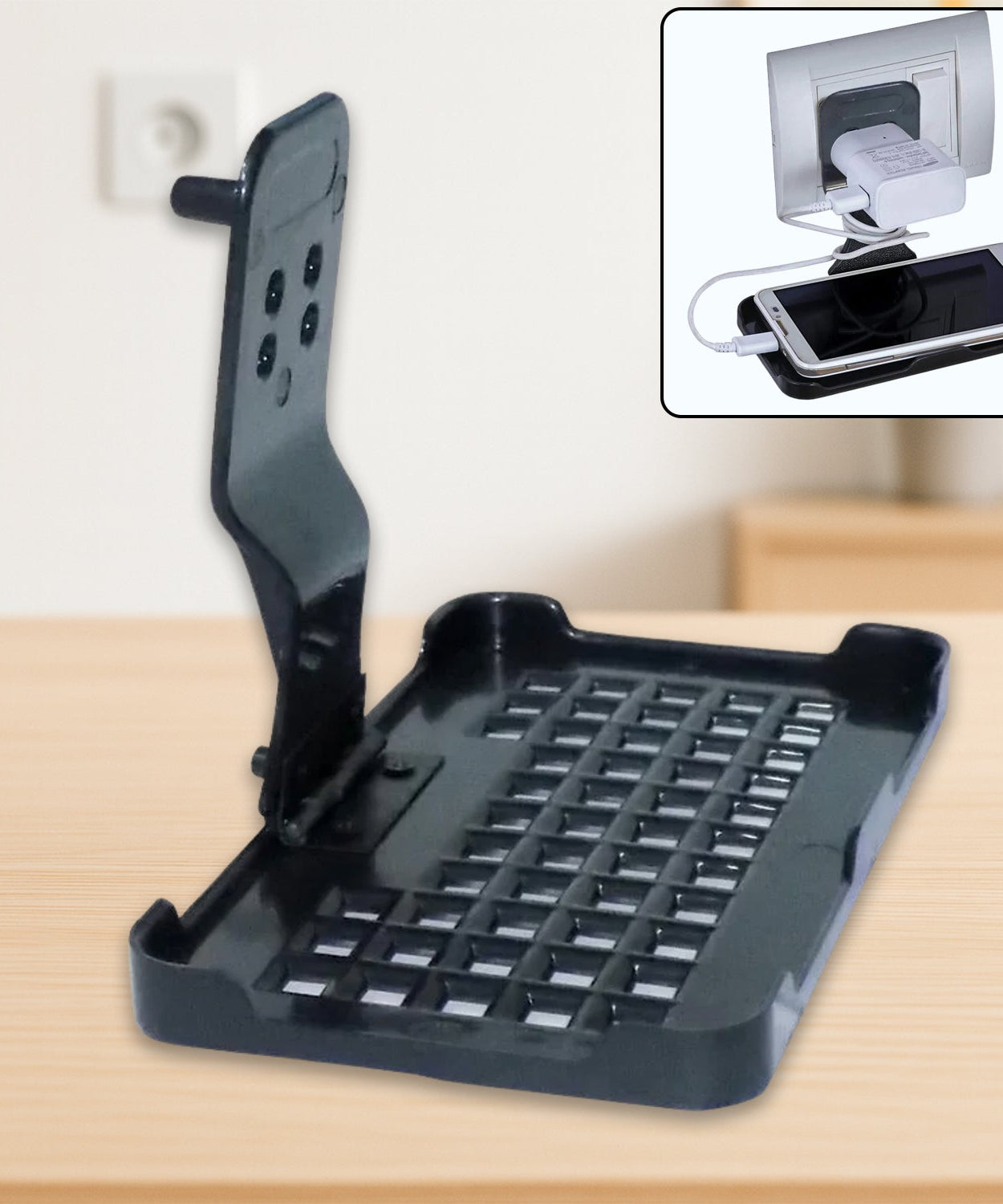 Wall Holder for Phone Charging Stand Mobile with Holder
