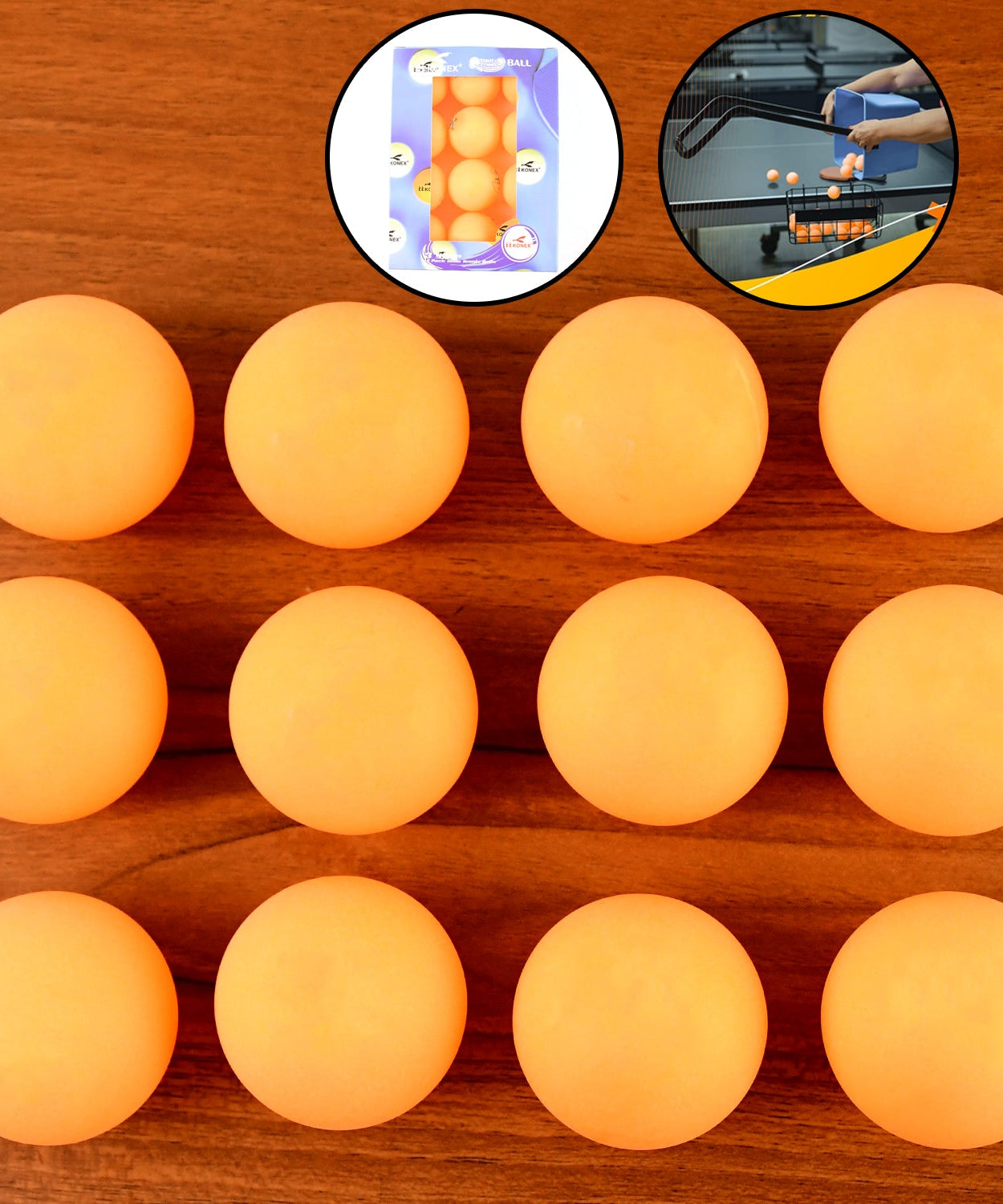 Star Seamless Table Tennis Balls (12 Pcs Set)