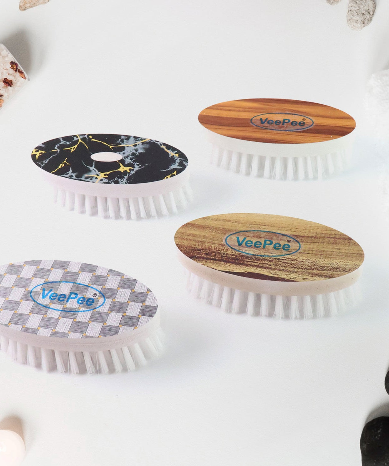 VeePee Oval Cloth Washing Brush Set