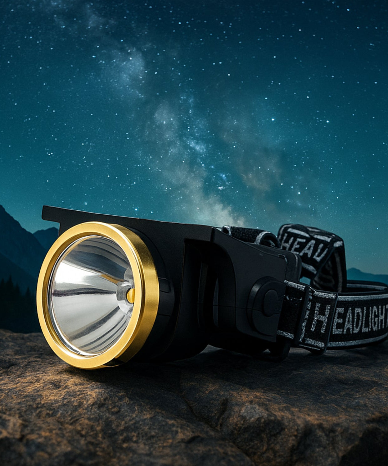 Rechargeable Solar LED Head lamp