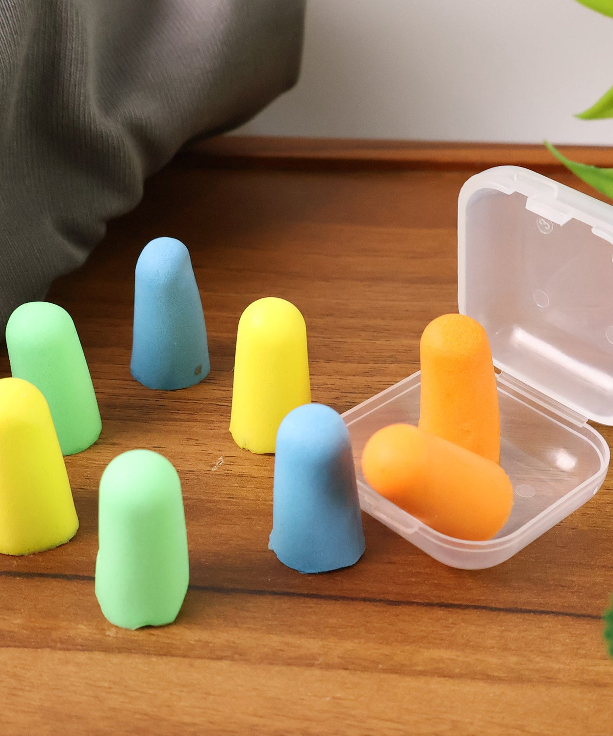 Soft Foam Noise-Cancelling Earplugs 4 pairs