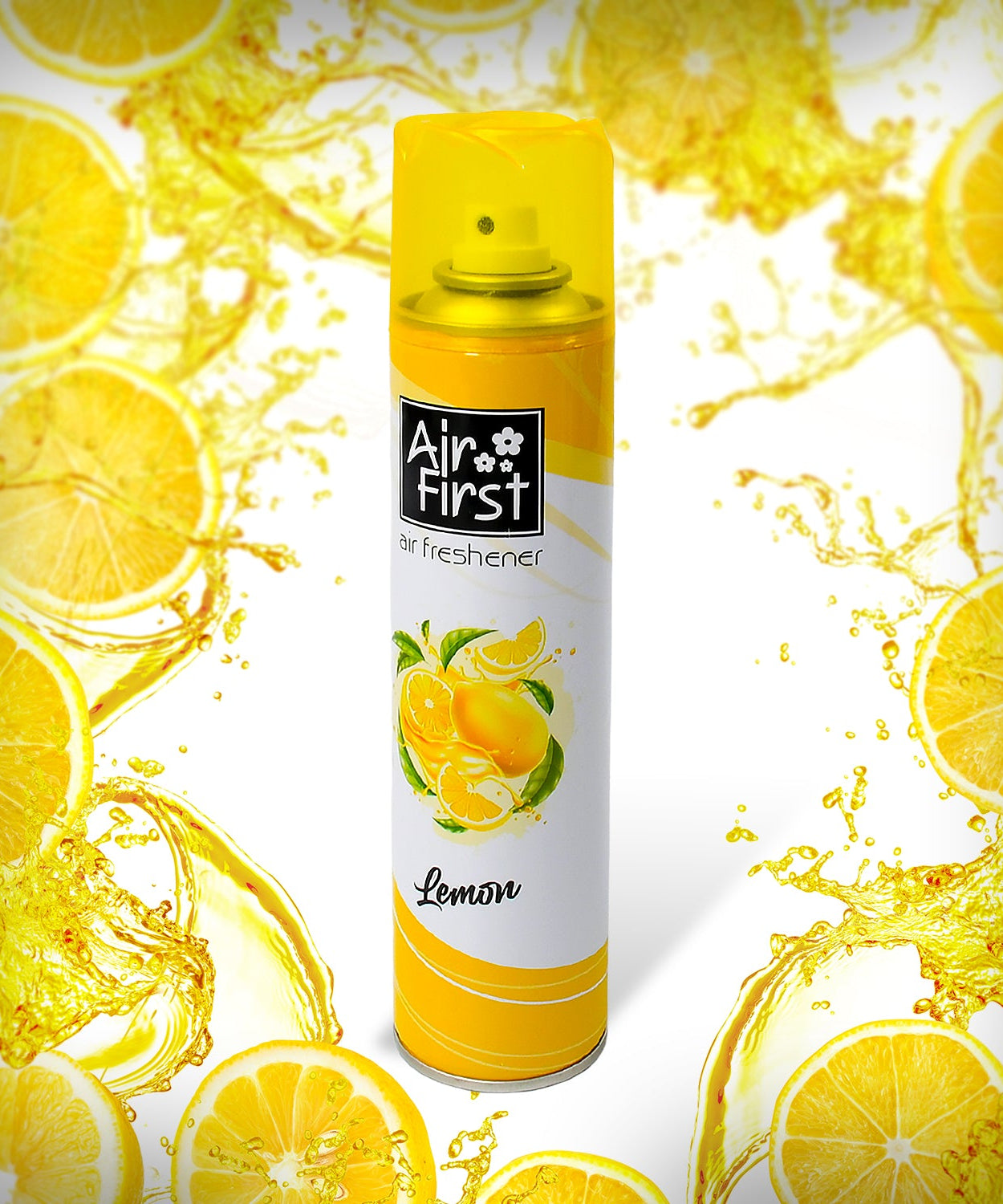 Air Freshener  | Used In Office, Home, Hotels, Banquets, Carpet Etc, Room Spray Air Freshener, Mix Fragrance Lemon, Kiwi, Blossom, Aqua, Cafet (300 Ml Approx / 1 Pc)