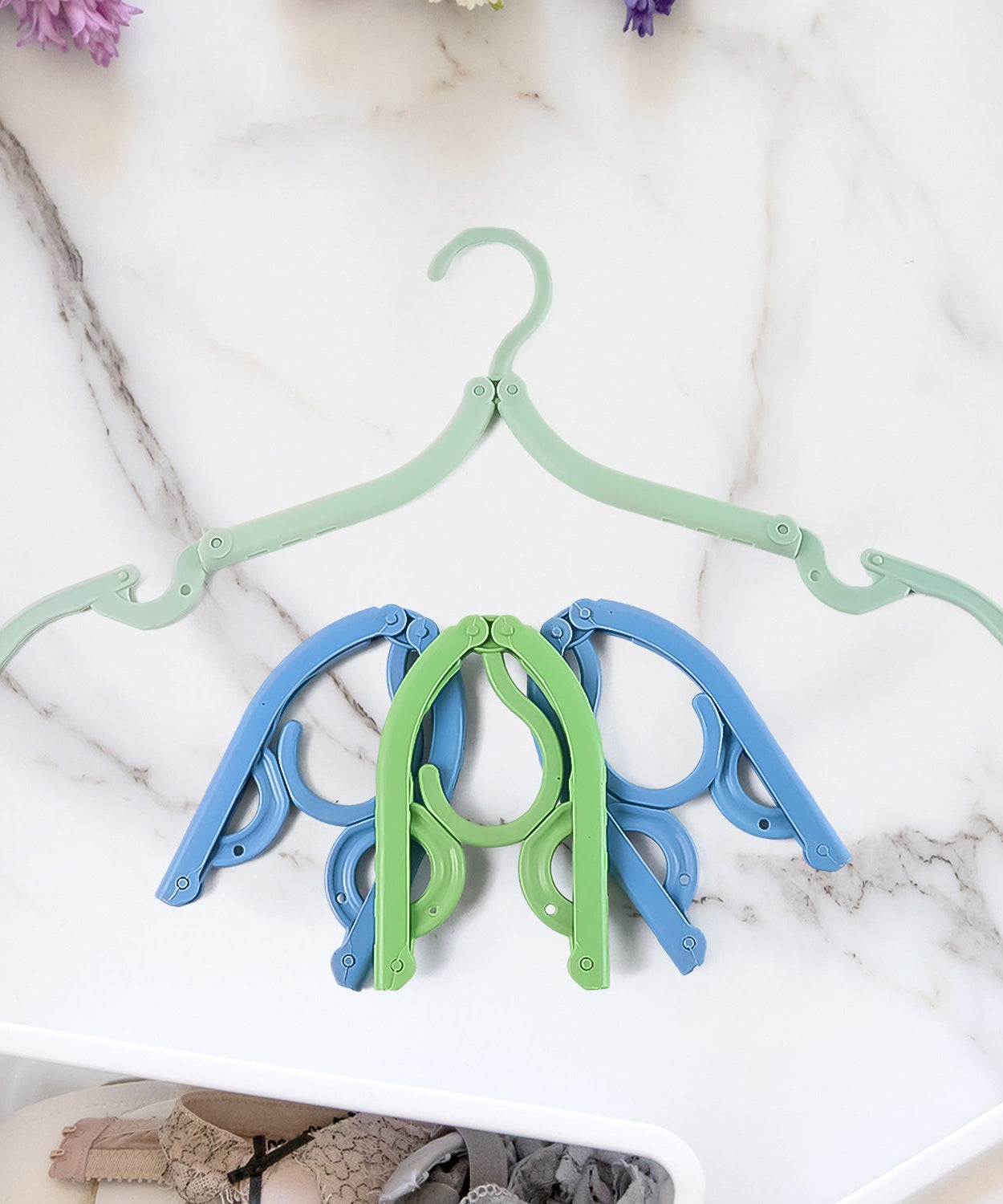 Travel Hangers, Portable Folding Clothes Hangers (4 Pc / Big)