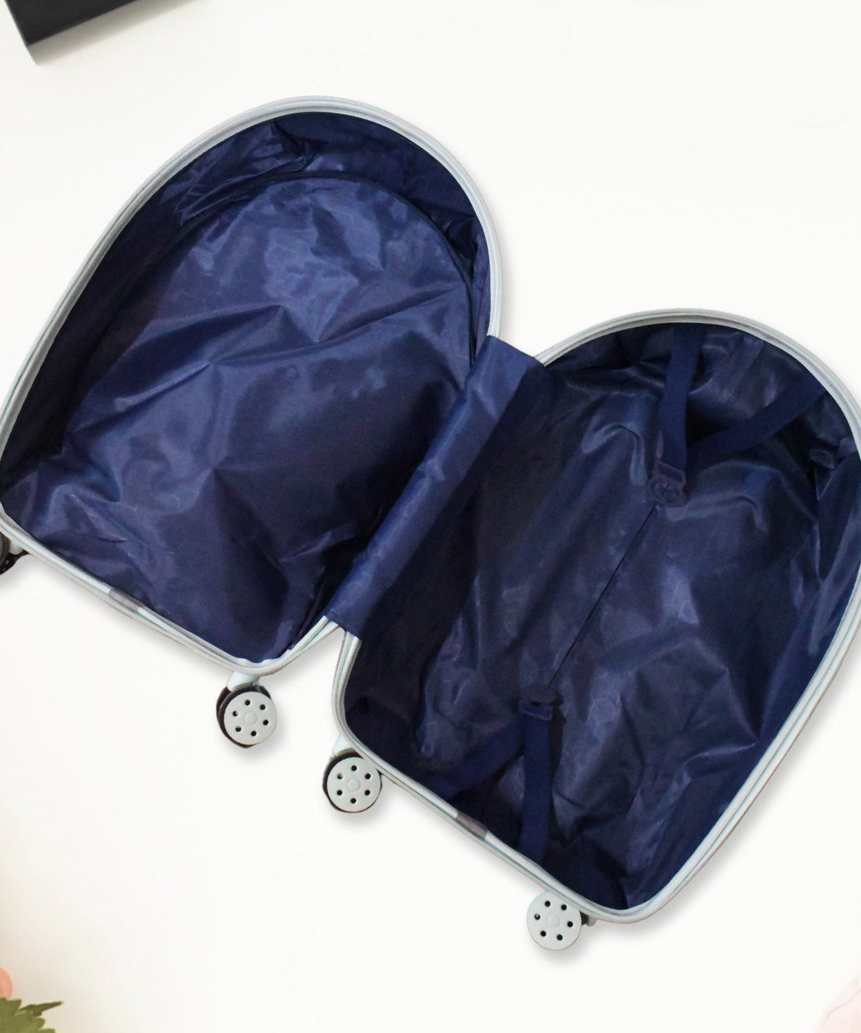 17849 Suitcase For Kids, Girls Green Small Cabin Hard Cover Holiday Carry On Trolley with Extendable Handle, Children's Luggage, Trolley Rolling Luggage for Toddlers Men Woman (Mix Color)