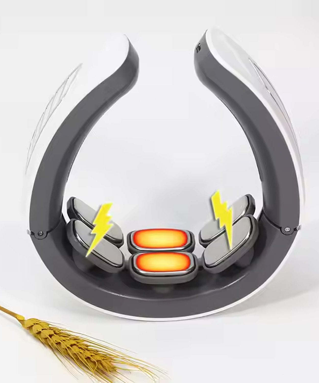 6 Heads Smart Electric Neck and Back Pulse Massager Wireless (1 Pc)