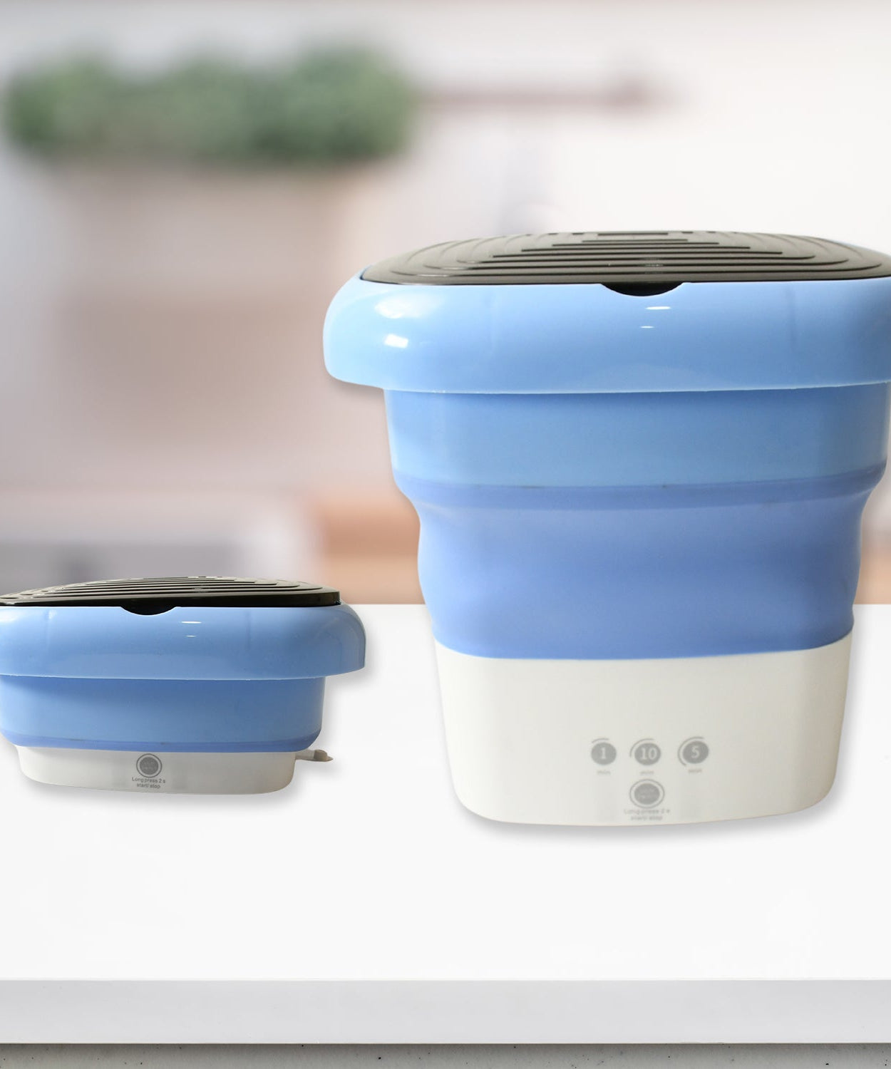 Folding Washing Machine, Mini Portable Washing Machine, Deep Cleaning, Mini Foldable Washing Machine, Suitable For Socks, Underwear, Baby Clothes & Other (1 Pc)