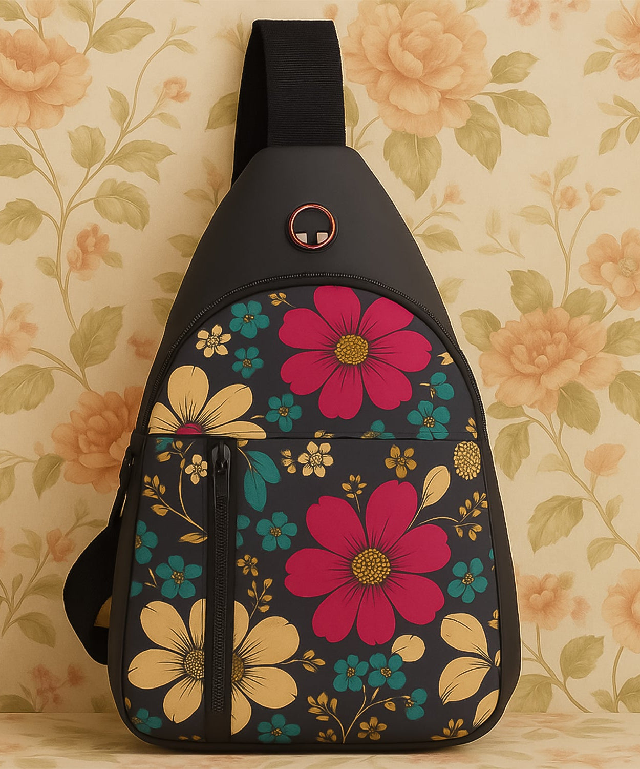 Waterproof Waist Bag, Shoulder Bags USB Charging Earphone Hook Sling Travel Bag (1 Pc / Mix Color)