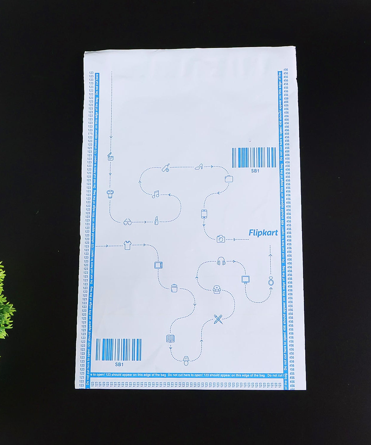Flipkart Logo Small Courier Bags