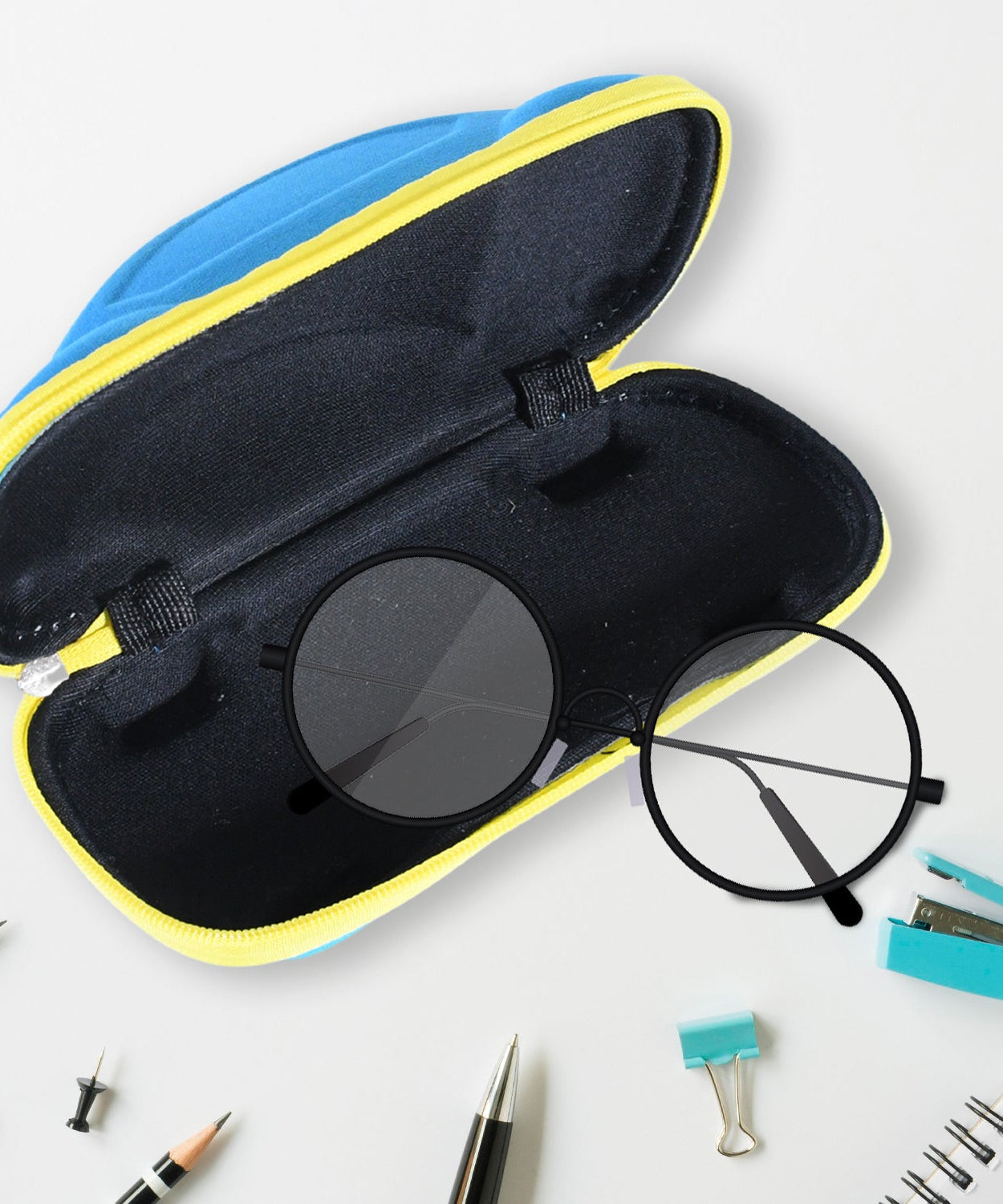 Cartoon Car Shape Sunglasses Box Portable Eyeglasses Case Fashion Lovely Sunglass Case Children's Glasses Box Blind Box for Kids Sunglasses Cases (1 Pc)