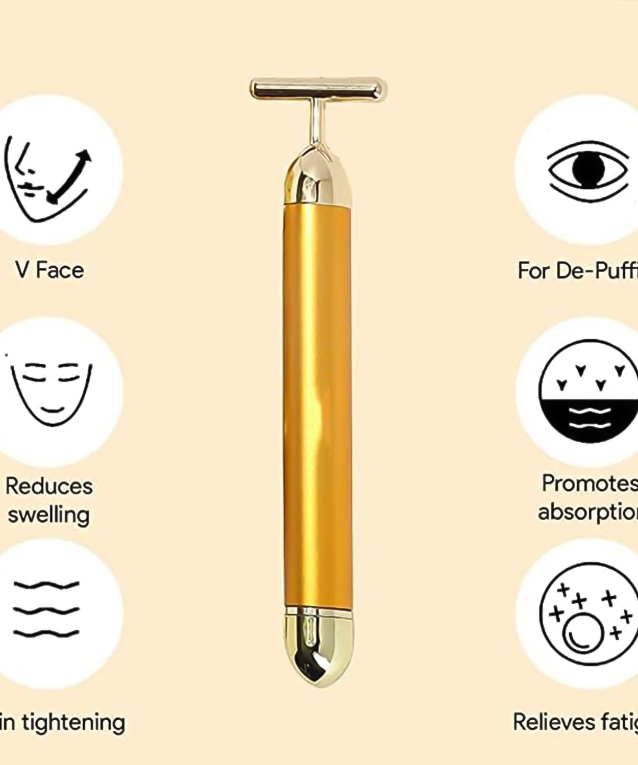 Luxe Gold Face Roller