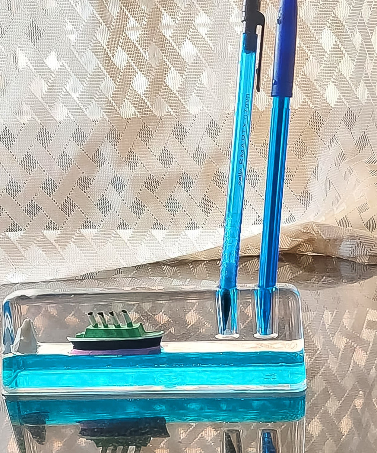 Car Interior Dashboard Decoration Floating Water Cruiser Ship (1 Pc)