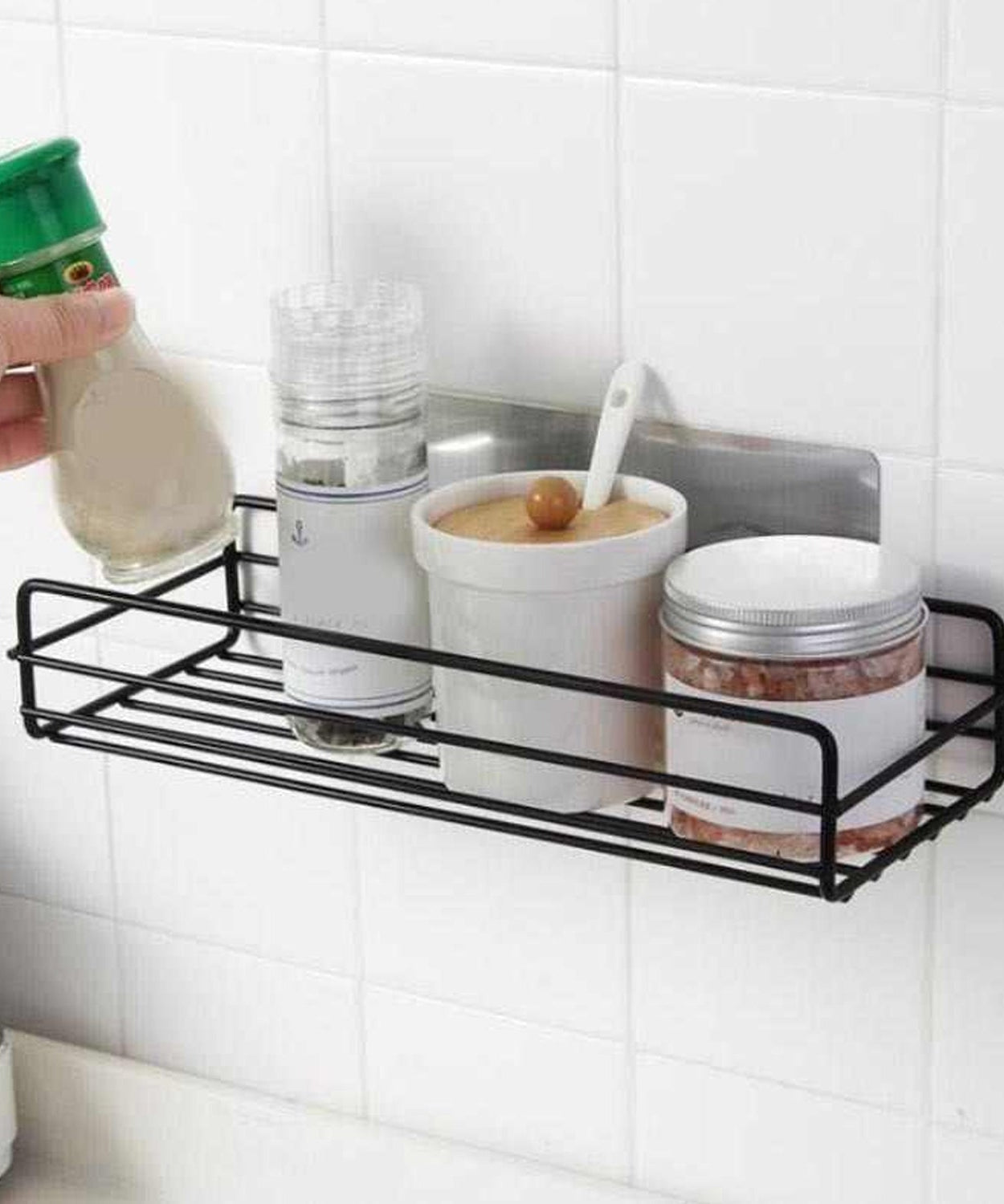 Multipurpose metal shelf for home and kitchen